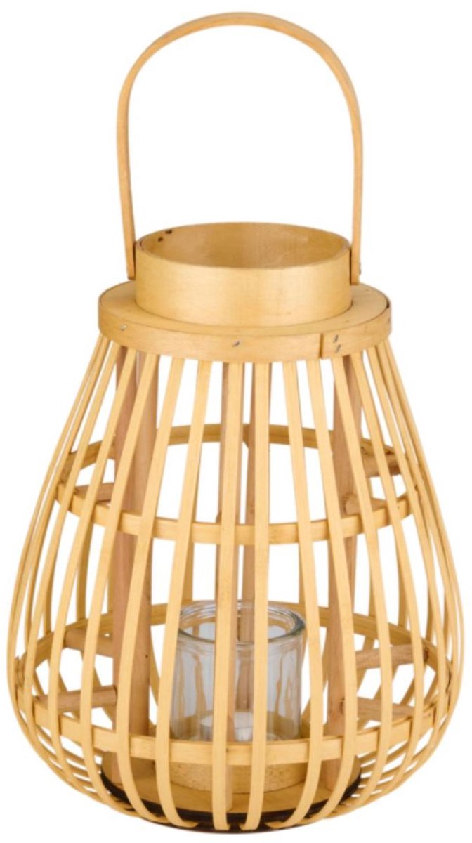 Arti casa lantern nature w glass cup