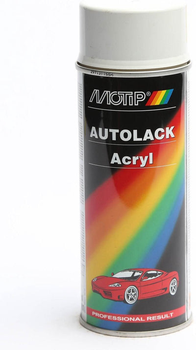 Motip 45320 - autolak spuitbus - wit - 400ml