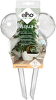 Elho aqua care 9 - waterdruppelaar voor planten - gemaakt van gereycled plastic - ø 17.3 x h 32.0 cm - transparant
