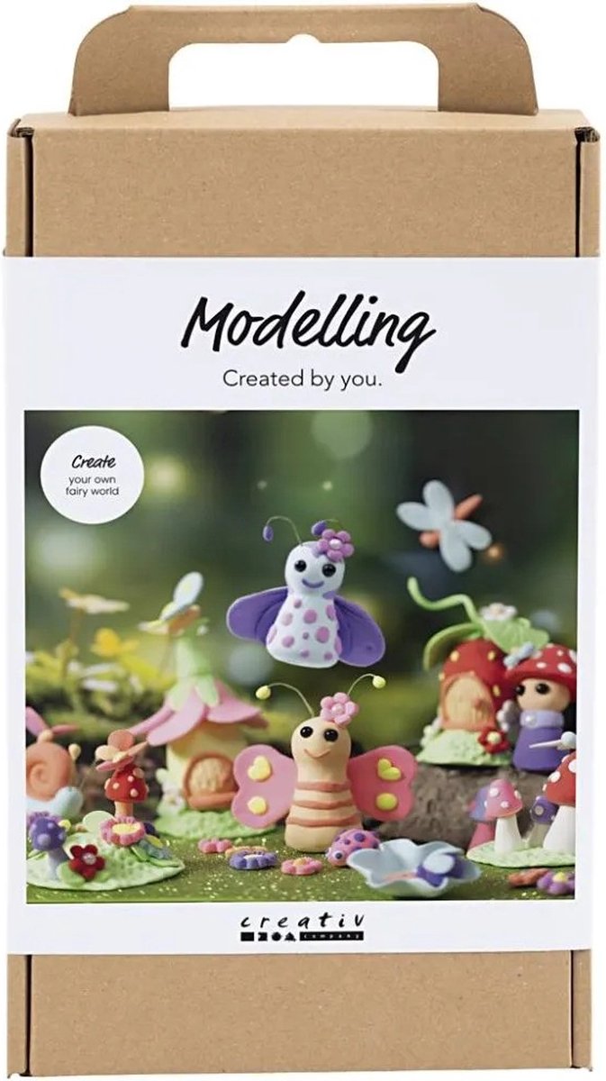 Creativ company http: www.cchobby.nl hobbyset-boetseren-elfje-pastelkleuren-1-doos