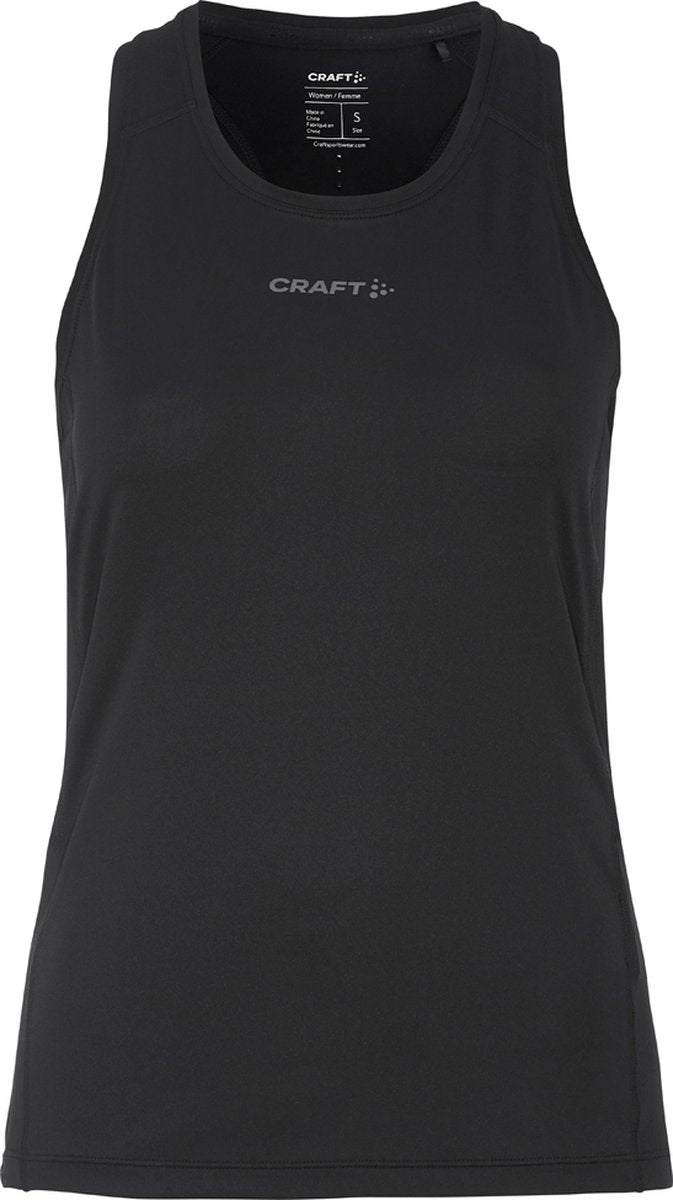 Craft adv essence singlet 2 w dames sportshirt - zwart