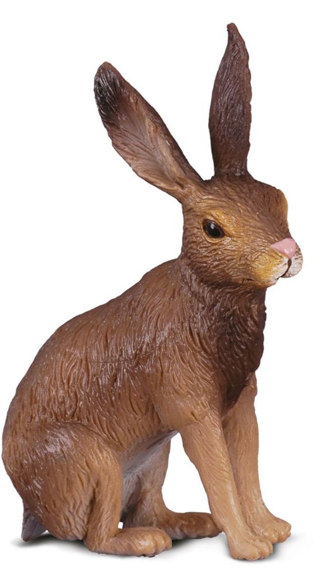 Collecta figurine - bruine haas - (s) - bosdieren - handgeschilderd - miniatuur