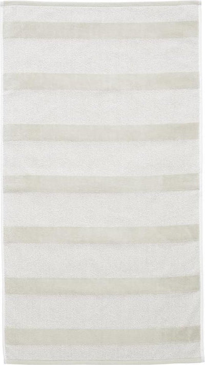 Beddinghouse sheer stripe gastendoekje - zand