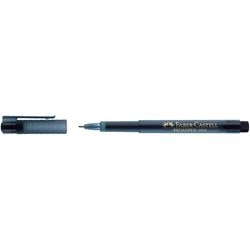 Fineliner faber-castell broadpen zwart 0,8 mm
