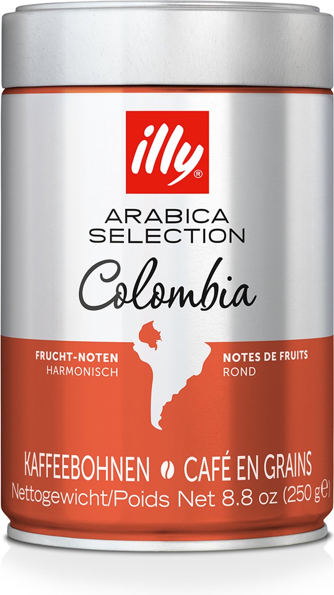 Illy - koffiebonen - arabica selection - colombia - 6 x 250 gram