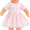 Corolle kleine babypop met hartjes, 30cm
