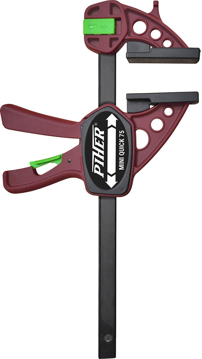 Piher mini quick 30 cm - de betere kleine eenhandslijmtang - paars