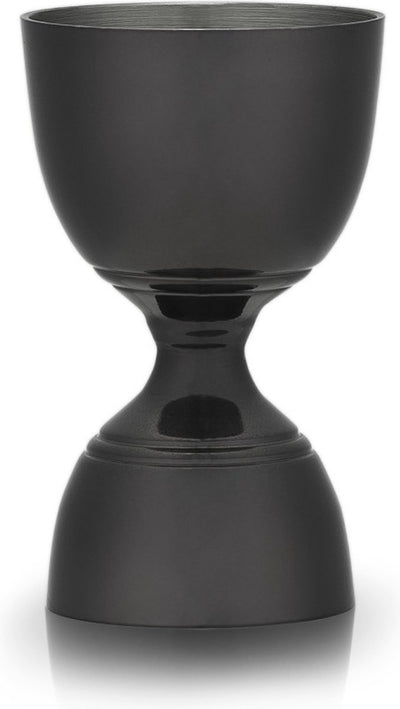 Viski canterbury jigger - roestvrijstaal - 30 60ml - gunmetal