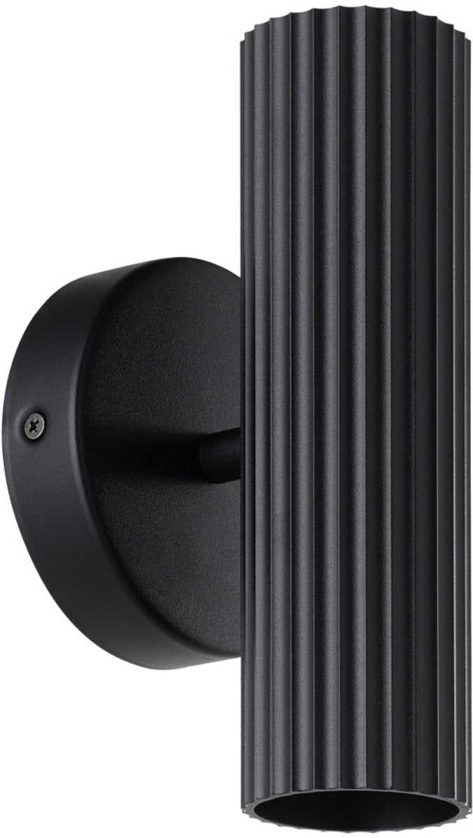 Eglo portillo wandlamp - gu10 - 20 cm - zwart