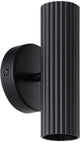 Eglo portillo wandlamp - gu10 - 20 cm - zwart