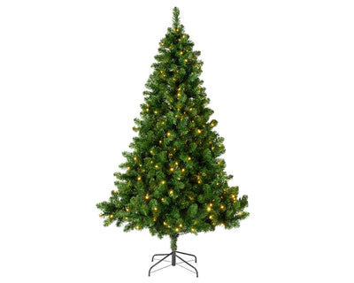 Everlands kerstboom imperial pine210cm+ledverlicht