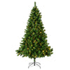 Everlands kunstkerstboom imperial pine 210cm hoog verlicht met 380 geintegreerde warmwitte led lampjes