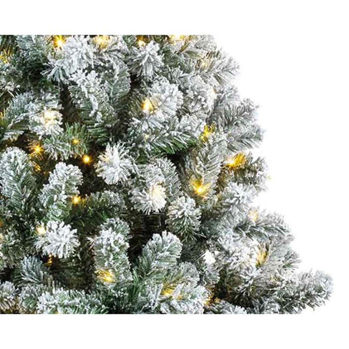 Everlands kerstboom imperial pine snowy 150cm+led