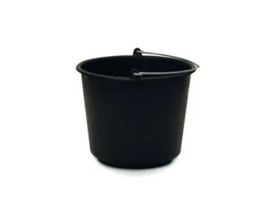 Wecoline weco emmer zwart (12 liter)