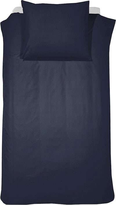 Cinderella weekend dekbedovertrek - 1 persoons - katoen - 140x200 220 cm - navy