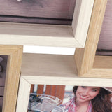 Nielsen design zep houten collage fotolijst ty013 montreaux voor 8 foto's - afbeelding 2