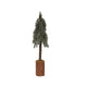 Decoris kunstkerstboom mini op stam ø13xh45cm