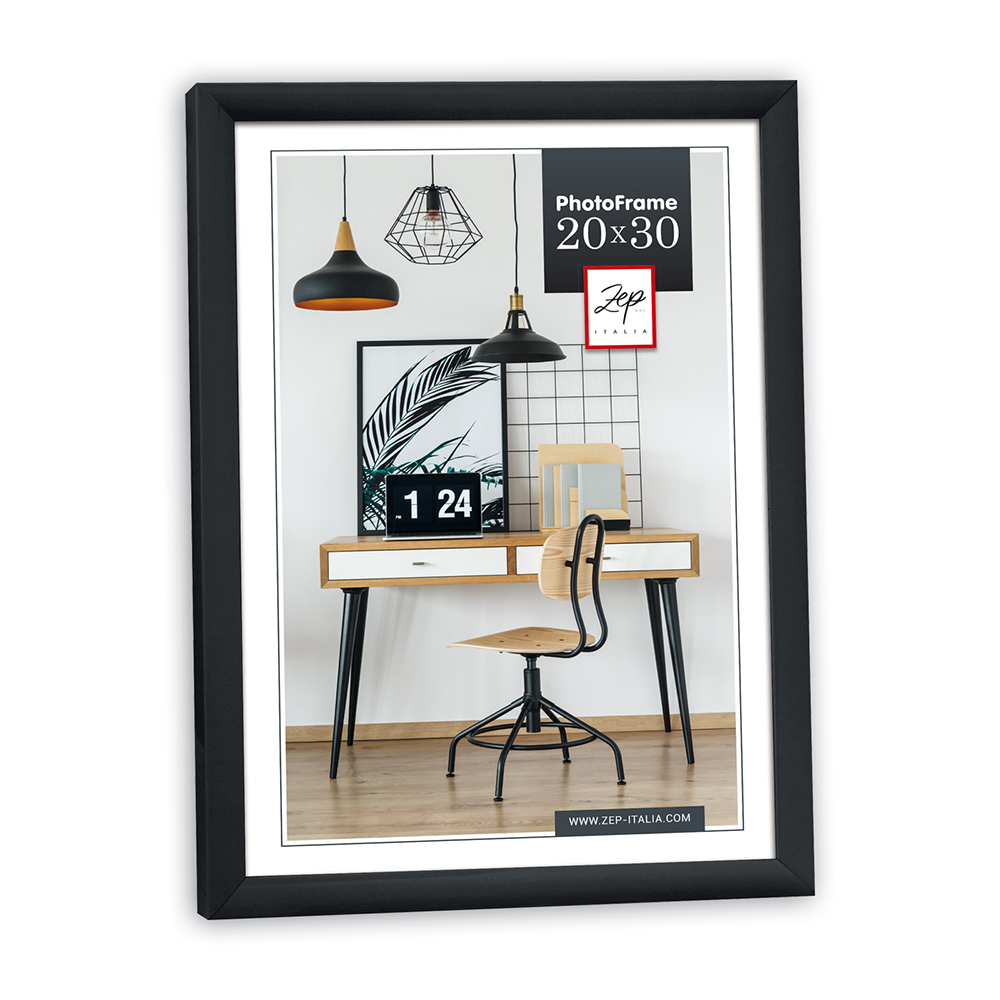 Zep fotolijst kb9 black 40x60 cm