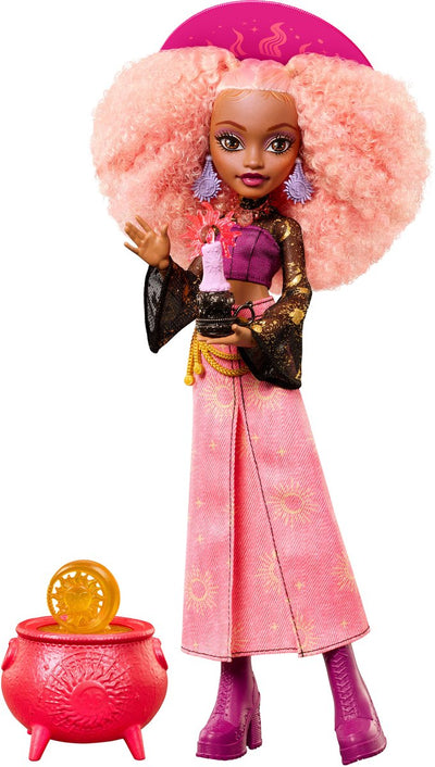 Monster high moonspell magic van - rae lumina modepop - sun witch met accessoires