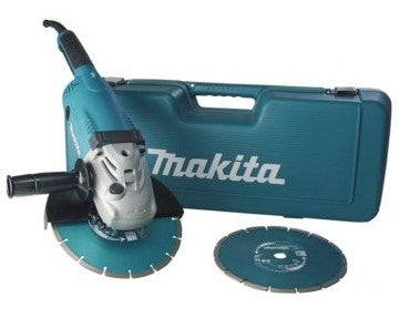 Makita ga9020rfk3 haakse slijper incl. 2 diamantzaagbladen in koffer | 230mm 2200w - ga9020rfk3