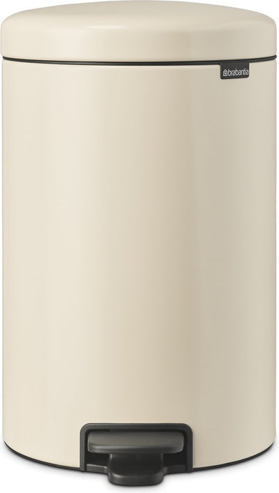 Brabantia newicon prullenbak - 20 liter - soft beige