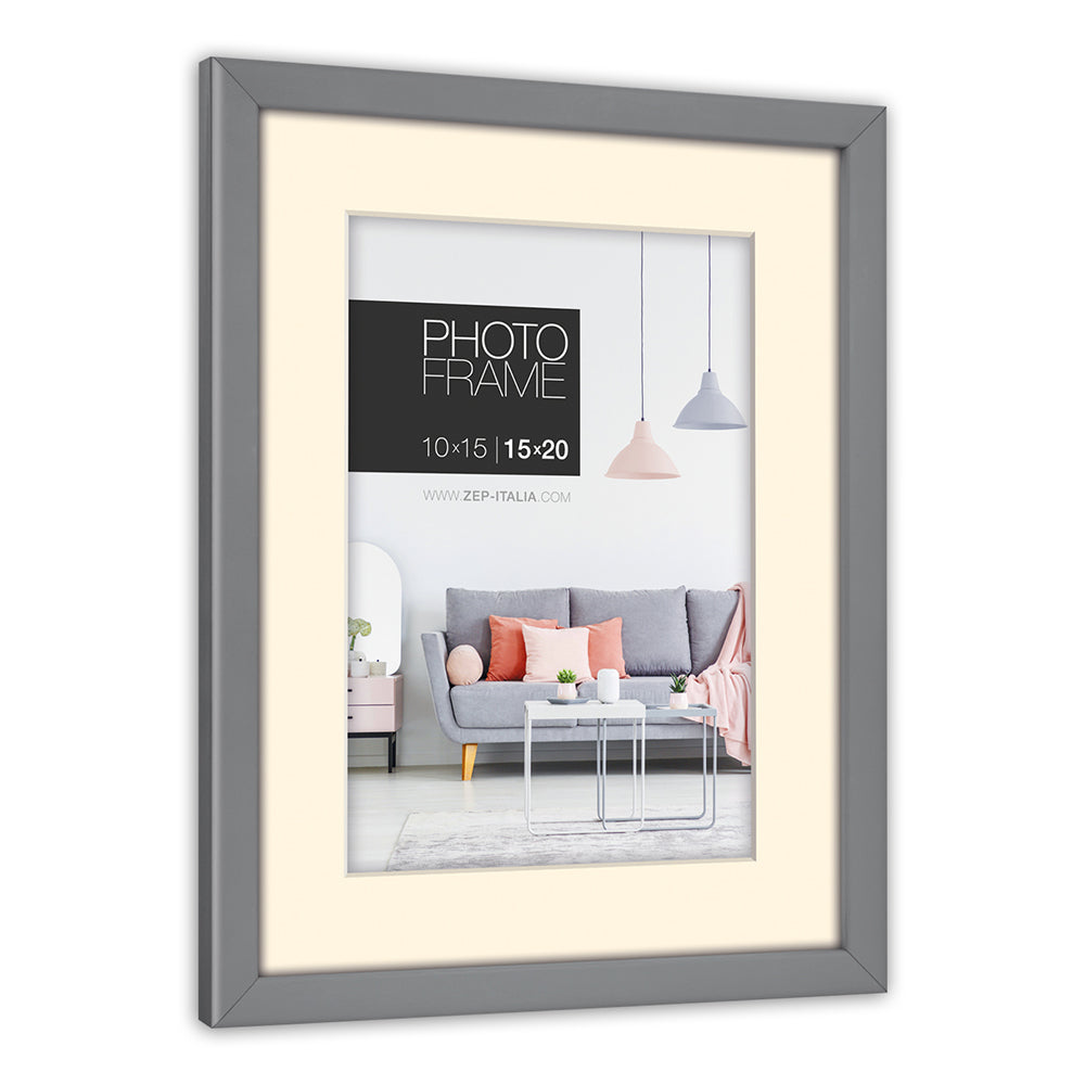 Zep fotolijst np68g edison grey 10x15 15x20 cm