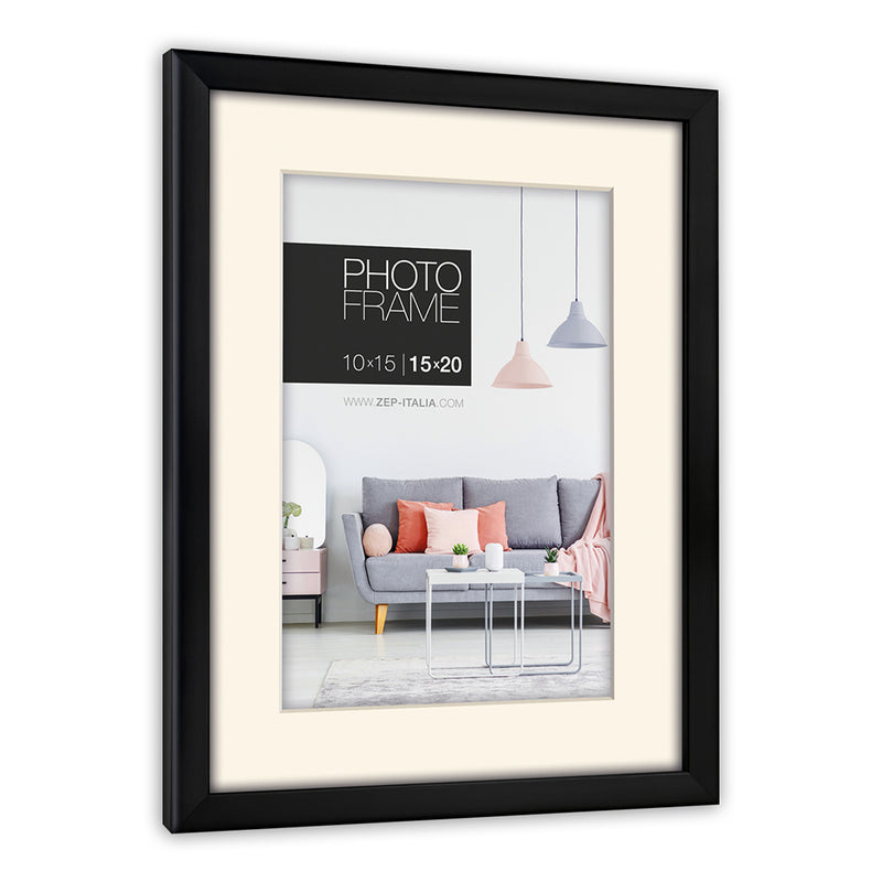 Zep fotolijst np68b edison black 10x15 15x20 cm