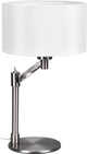 Trio cassio - tafellamp - nikkel mat - excl. 1x e27 4,9w