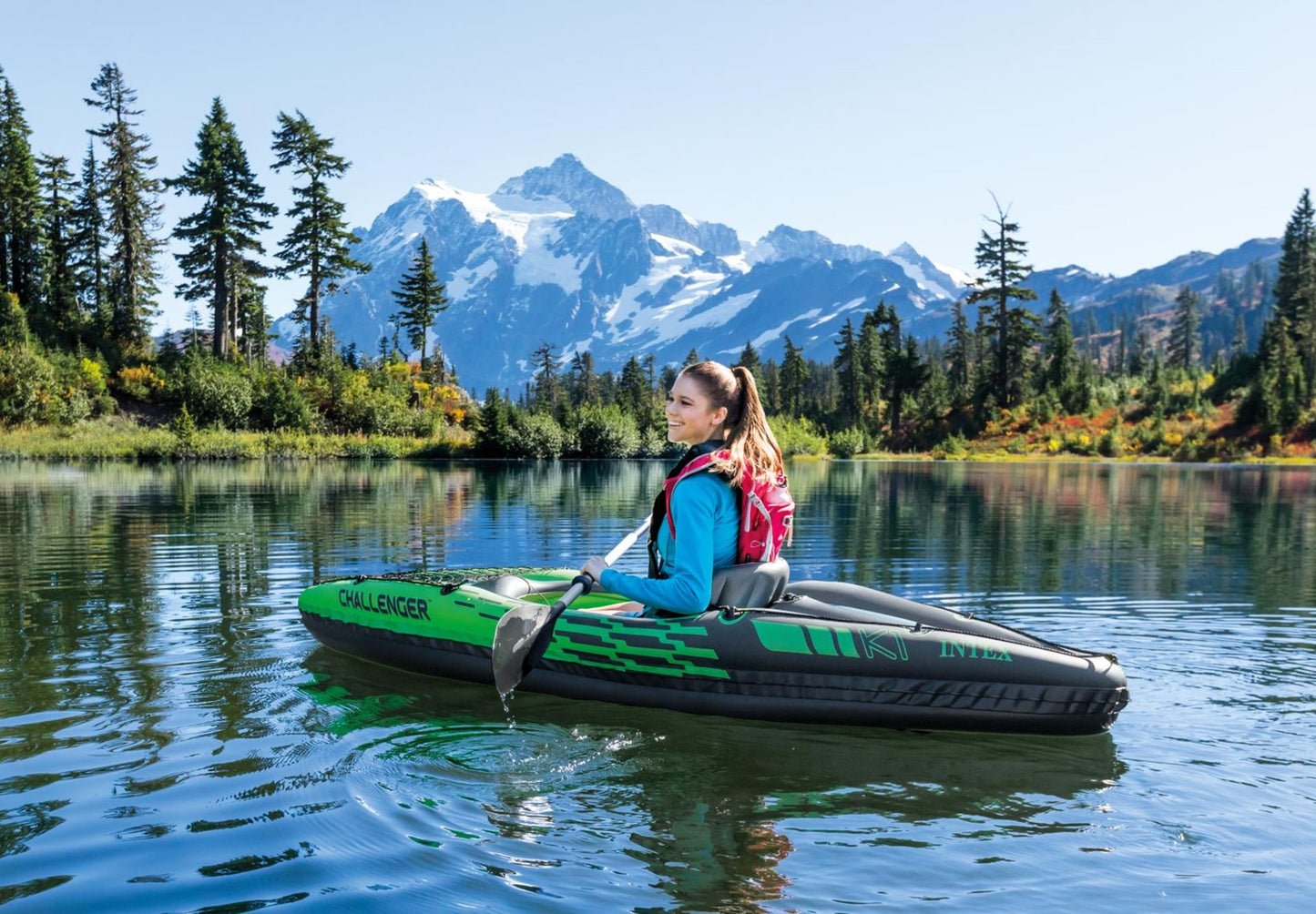 Intex - Challenger Kayak - Eénpersoons