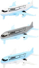 Toi-toys vehicool airbus vliegtuigen - 3st.
