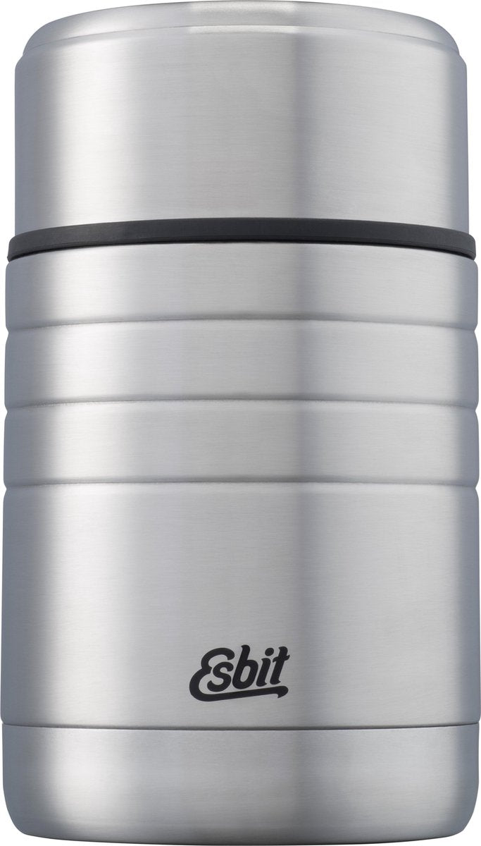 Esbit majoris thermos voedselcontainer - 800ml - zilver - 100% lekvrij