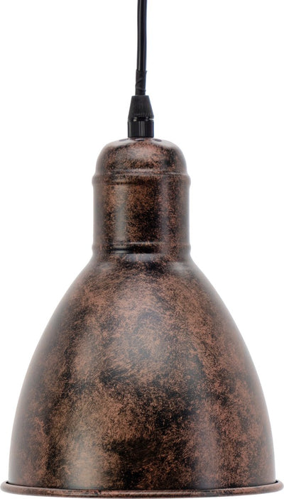 Eglo priddy 1 hanglamp - e27 - ø 15,5 cm - koper antiek