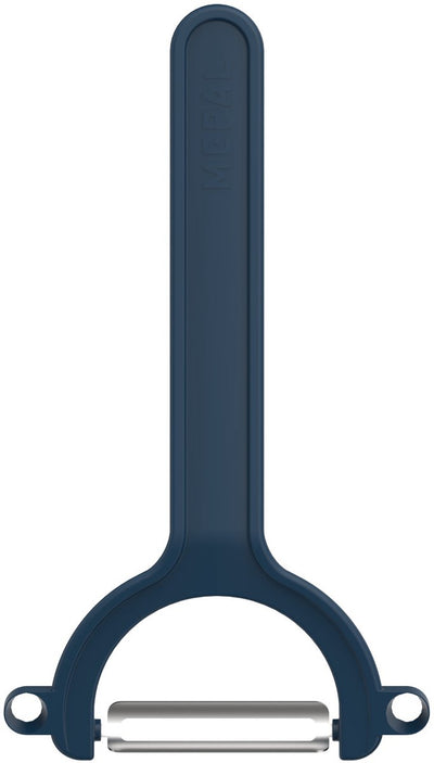 Mepal dunschiller rvs chef it - 17 cm - aardappelschiller - scherpe messen - vaatwasmachinebestendig - keukengerei - navy