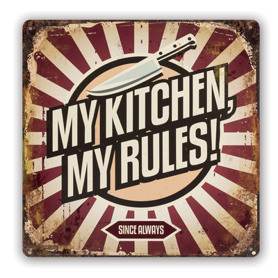 Zep wall art my kitchen ll695 30x30 cm