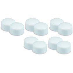 Magneten niceday 10mm wit 10 stuks