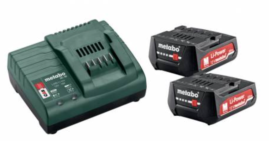 Metabo basis set 12v | 2 x 2,0 ah - 685300000