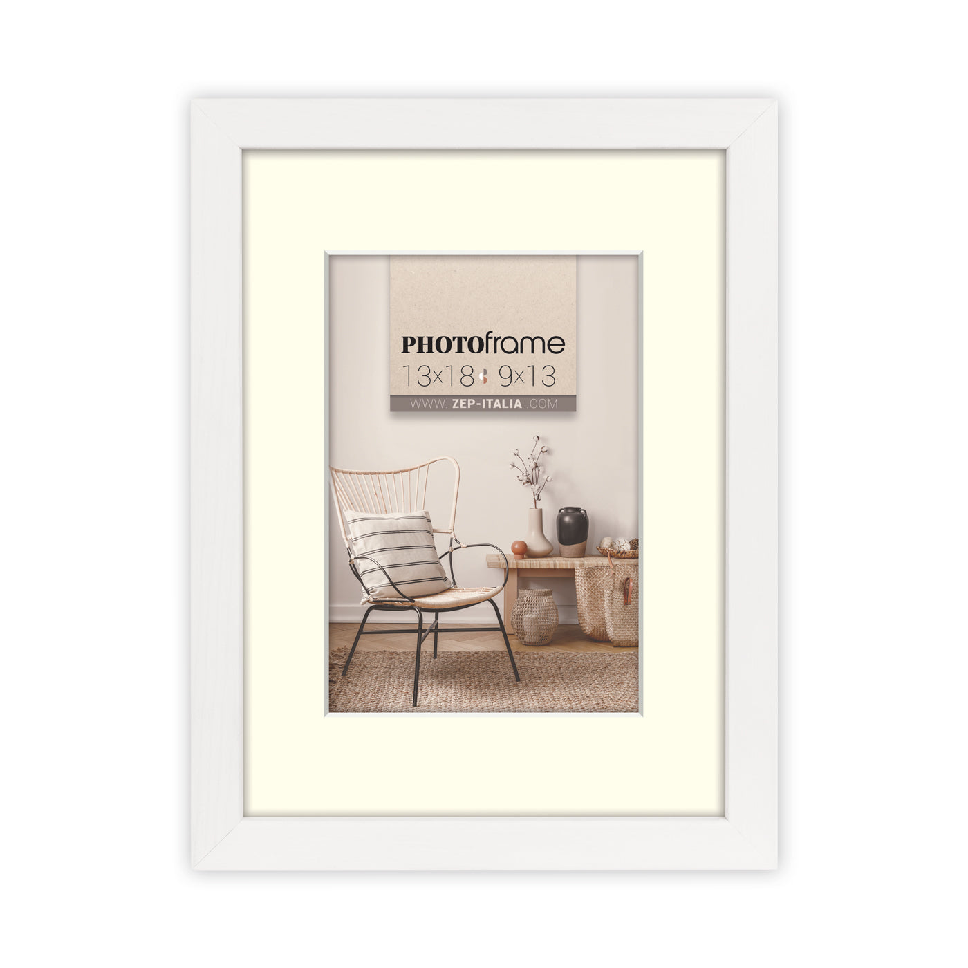 Zep fotolijst v4523w malmo white 15x20 20x30 cm