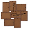 Zep multi fotolijst mp150 stockholm dark brown 8x10x15 cm