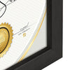 Zep v4729b certificate black 29,7x42 cm