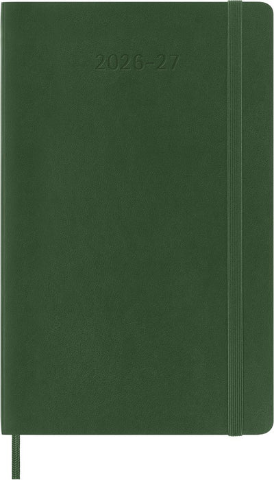 Moleskine 18 maanden agenda - 2026 27 - wekelijks - large - zachte kaft - mirthe groen