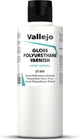 Vallejo hobbyverf - 27650 glanzend polyurethane vernis - verf flesje - 200 ml