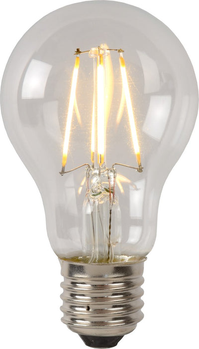 Lucide a60 class a - filament lamp - ø 6 cm - led - e27 - 1x7w 2700k - transparant