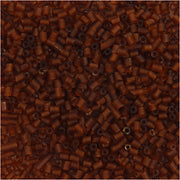 Https: www.cchobby.nl rocailles-2-cut-d-1-7-mm-afm-15-0-gatgrootte-0-5-mm-bruin-25-gr-1-doos - afbeelding 2