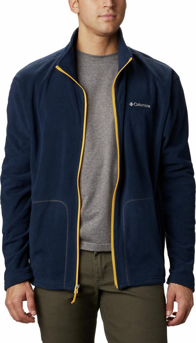 Columbia fast trek™ light full zip fleece fleece jas heren - fleece jas met volledige ritssluiting - fleece vest - blauw - maat l