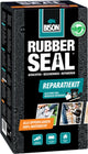 Bison rubber seal reparatiekit - reparatieset met coating op rubberbasis voor het afdichten, dakgoot repareren, waterdicht maken, beschermen en repareren, binnen en buiten, 750ml pot
