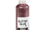 Creativ company glitterlijm lichtroze, 118ml