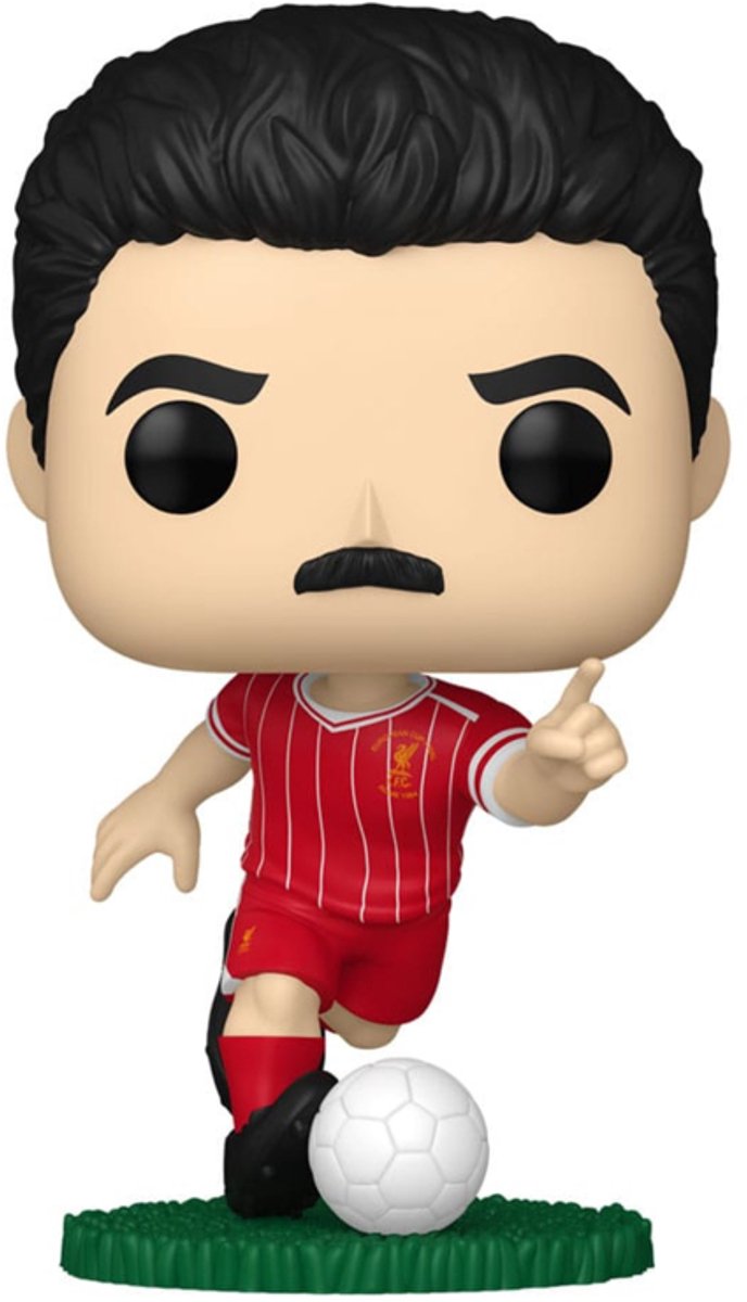 Funko efl pop! football vinyl figure liverpool - ian rush 9 cm pop! figuur