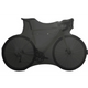 Ds covers fietssok transport - geschikt voor race- of gravelbikes - zwart
