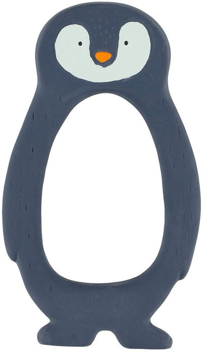 Trixie natuurlijk rubber grijpspeeltje - mr. penguin