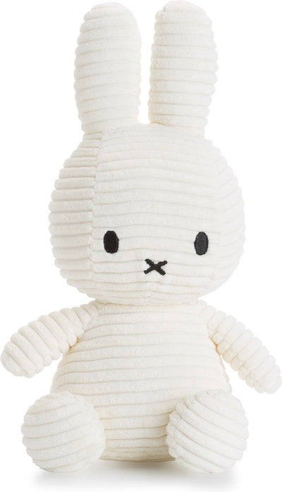 Bon ton toys nijntje - eco corduroy offwhite - 23 cm - 9